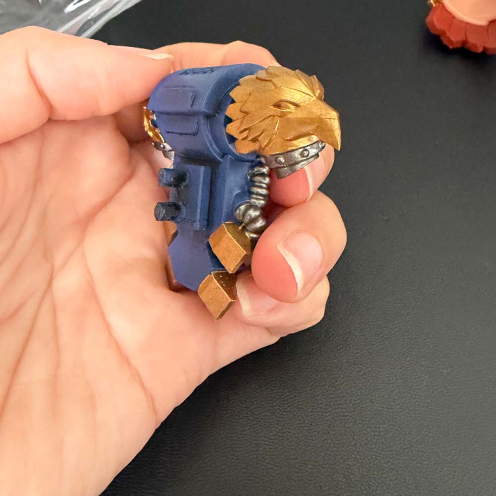 【PRE-ORDER】Premium painted Jetpack Shield Sword For joytoy warhammer 4.0 Ultramarines Figure