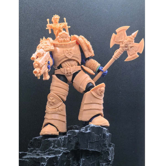 【PRE-ORDER】Unpainted Model Kits For Joytoy Warhammer 4.0 Imperial Fist Black Templar Figure Body