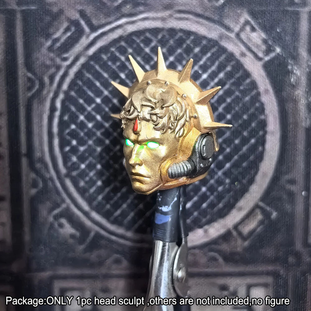 【PRE-ORDER】Premium Human‑Face Helmet Man Head Sculpt For Joytoy Warhammer 4.0 Blood Angels