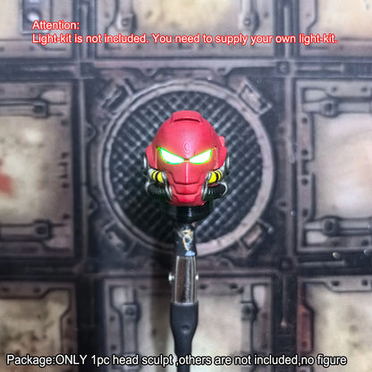 PRE‑ORDER Premium Helmet Head Sculpt for JoyToy 4.0 Body Figure