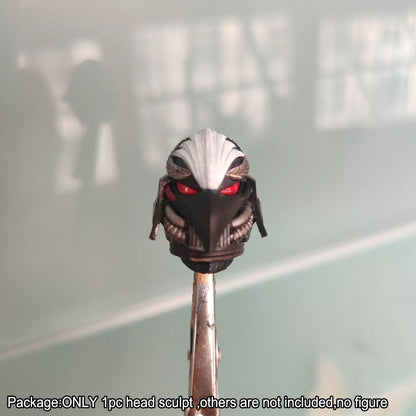 PRE‑ORDER Premium Painted Head Sculpt For JoyToy Warhammer 40K Corvus Corax Primarch of the XIX Legion Raven Guard