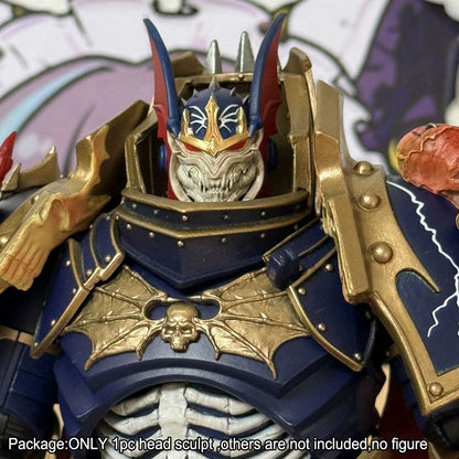 PRE‑ORDER Premium Painted Head Sculpt for JoyToy Warhammer 40K Primarch Konrad Curze