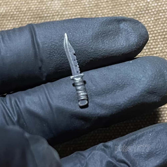 New 1/18 Metal Knife Sword Weapon Decor For 3.75" Action Figure Joytoy Acid Rain