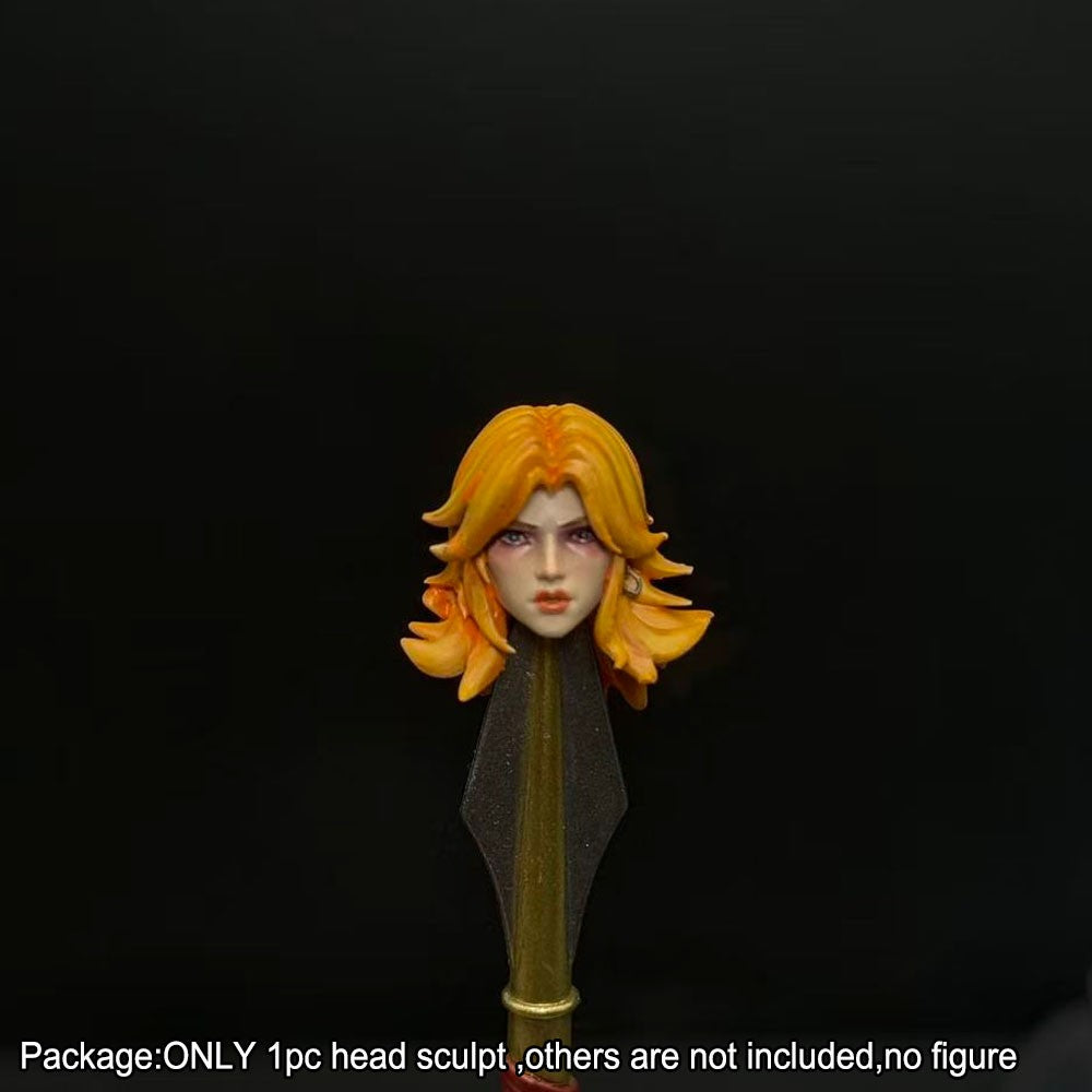【PRE-ORDER】Premium Hand-painted 1/18 Female Head Sculpt Fit For DIY 3.75" Action Figure