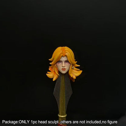 【PRE-ORDER】Premium Hand-painted 1/18 Female Head Sculpt Fit For DIY 3.75" Action Figure