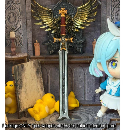 【PRE-ORDER】Premium Painted Sword Weapon Model Decor For Joytoy Warhammer Action Figure