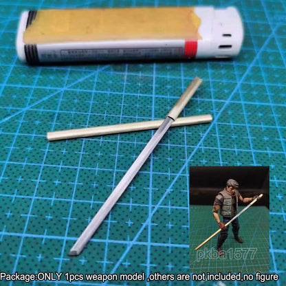 【PRE-ORDER】New Handmade 1/18 Metal Weapon Sword Replace For DIY 3.75" Action Figure