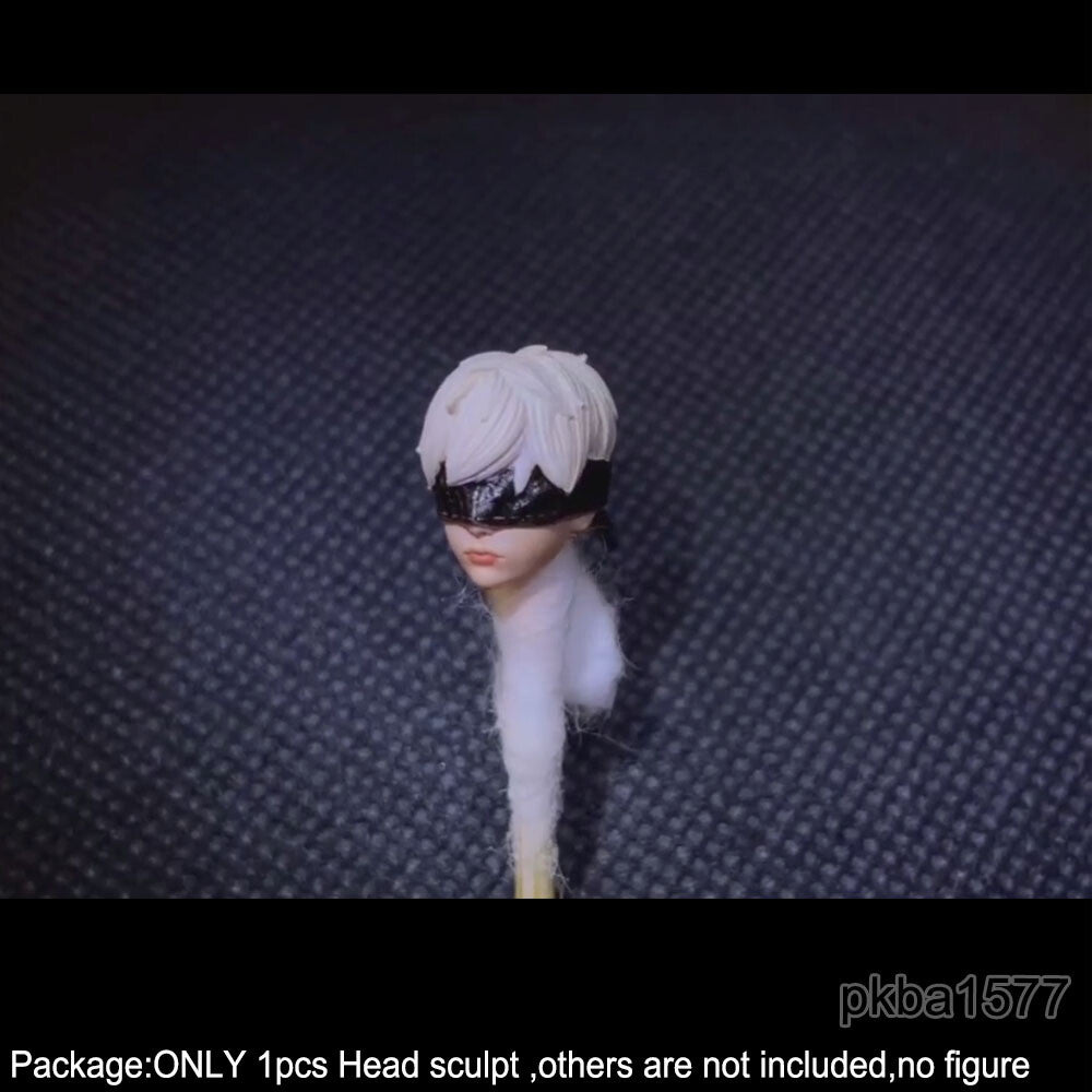 【PRE-ORDER】Premium 1/18 No.9 Type S Head Sculpt Blindfold Female Girl Head For 3.75" Figure