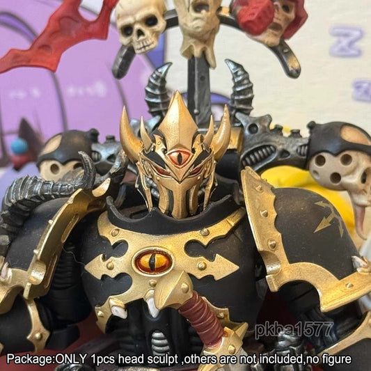 【PRE-ORDER】Premium Painted Man Head Sculpt Model For Joytoy Chaos Space Action Figure