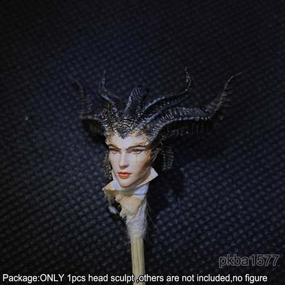 【PRE-ORDER】Premium 1/18 The Queen Beauty Head Sculpt Female Soldier Head For 3.75" Figure