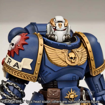 【PRE-ORDER】Premium White Man Head Sculpt Head Model For Joytoy action Action Figure