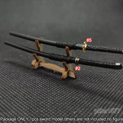 【PRE-ORDER】Handmade 1/18 Sword Model Upgrade Knife Kit For 3.75" Soldier Figure Accessory