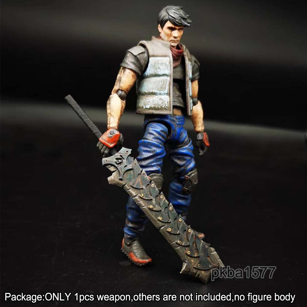 【PRE-ORDER】Handmade 1/18 Metal Big Sword Weapon Model For 3.75'' Acid Rain Joytoy Figure