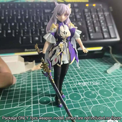 【PRE-ORDER】Painted 1/12 Scale Weapon Sword Model For DIY 6" Action Figure