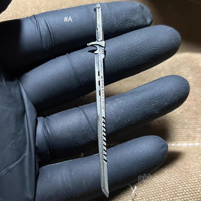 Handmake Metal 1/18 Sword Model For 3.75'' Action Figure Joytoy Acid Rain bfs