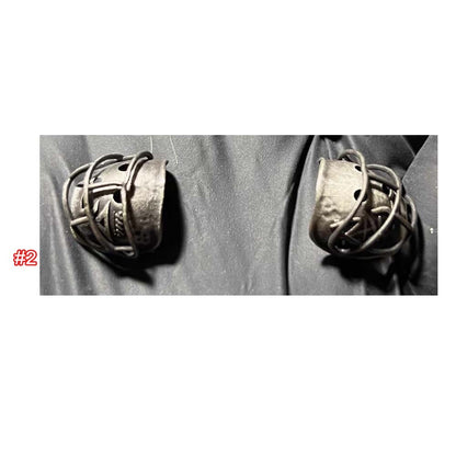 Handmade 1/18 Metal Hat Shoulder Armor Decor For 3.75'' Action Figure