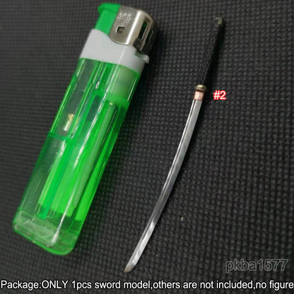 【PRE-ORDER】Handmade 1/18 Sword Model Upgrade Knife Kit For 3.75" Soldier Figure Accessory