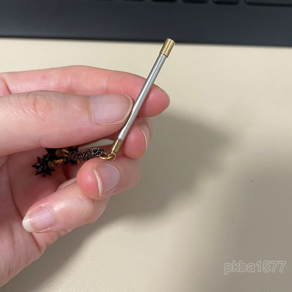 【PRE-ORDER】Handmade 1/18 Metal Flail Hammer Model Weapon Part For 3.75'' Figure Accessory