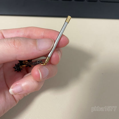 【PRE-ORDER】Handmade 1/18 Metal Flail Hammer Model Weapon Part For 3.75'' Figure Accessory