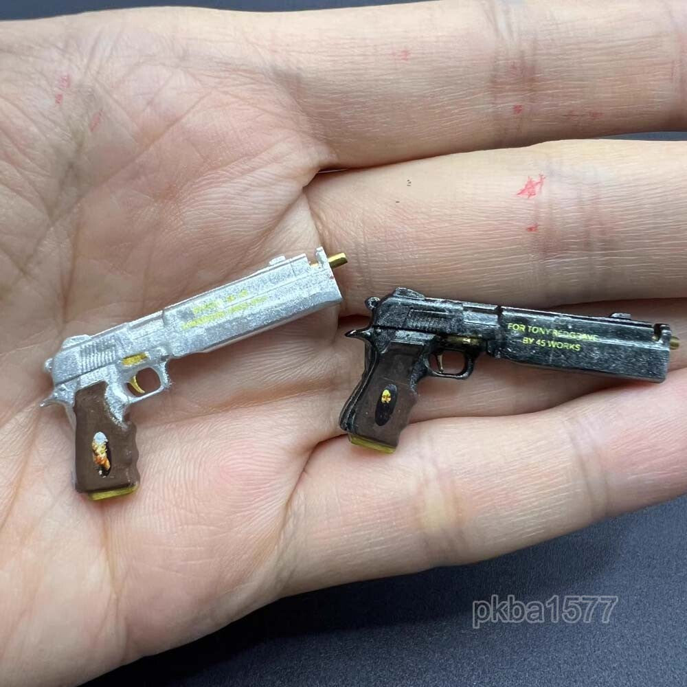 【PRE-ORDER】Painted Double 1/12 Scale Guns Models Weapon Model For 6" Action Figure