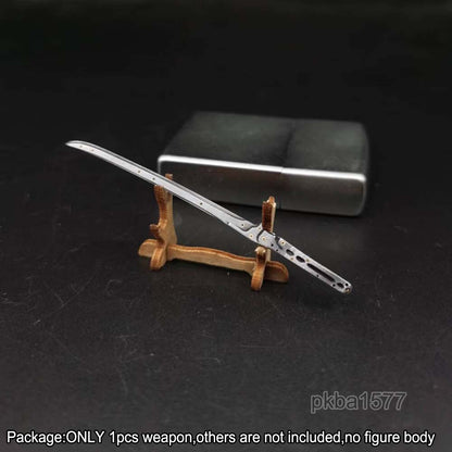 【PRE-ORDER】Handmade 1/18 Metal Raiden Sword Weapon Model For 3.75" Acid Rain Joytoy Figure