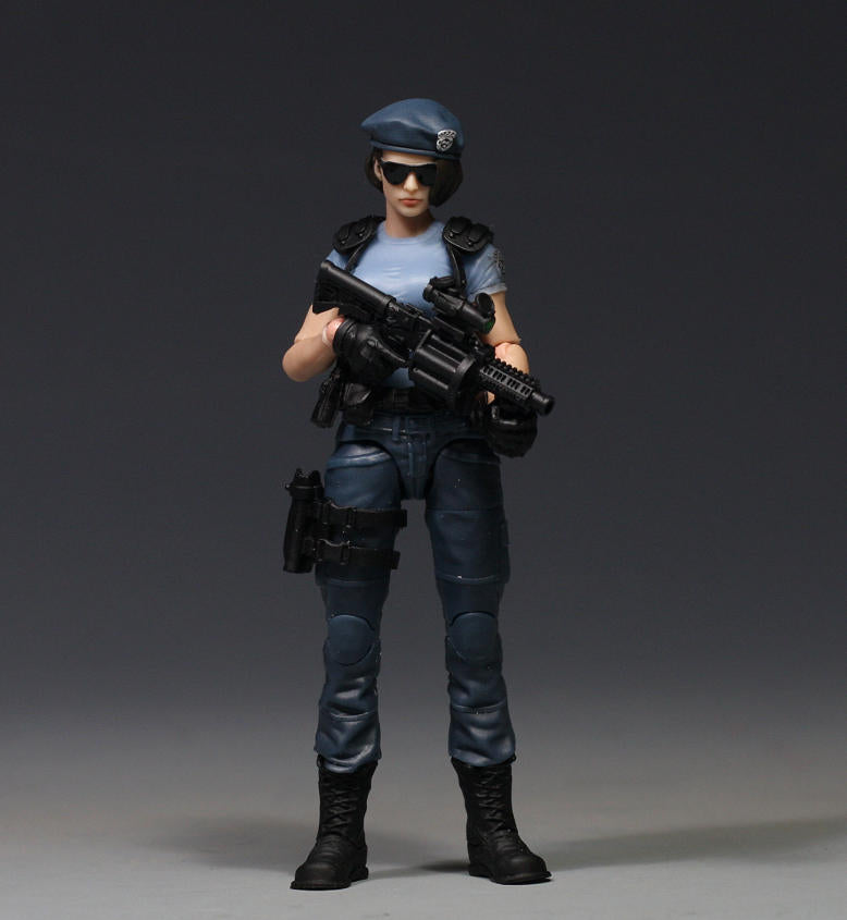 【PRE-ORDER】 Painted 1/18 Jill 3.75" Female Soldier Action Figure Toy Xmas Gift