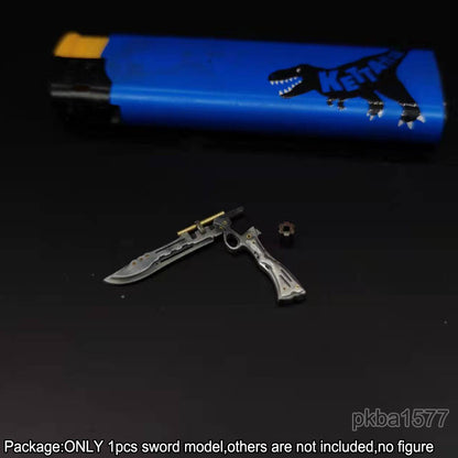 【PRE-ORDER】Handmade 1/18 Metal Gun Sword Weapon Model For 3.75" joytoy bfs Figure Accessory