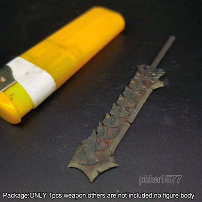 【PRE-ORDER】Handmade 1/18 Metal Big Sword Weapon Model For 3.75'' Acid Rain Joytoy Figure