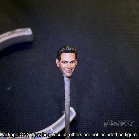 【PRE-ORDER】Premium 1/18 Ant Man Paul Rudd Male Head Sculpt Soldier Head For 3.75" Figure