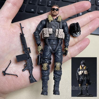 【PRE-ORDER】 1/18 3.75" Army Soldier Aciton Figure Military Model Man Gift
