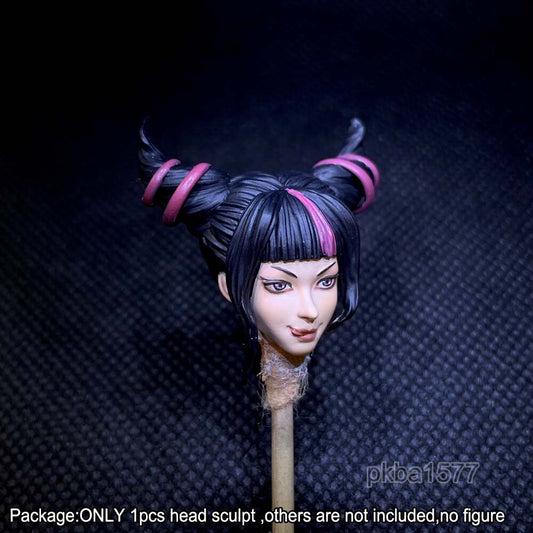 【PRE-ORDER】Premium 1/12 Female Girl Head Sculpt Female Head For 6" jada Action Figure