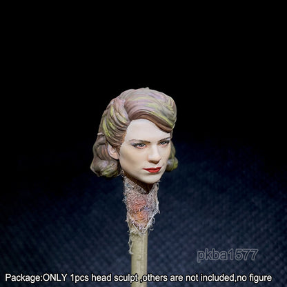 【PRE-ORDER】NEW Premium 1/18 Agent Carter Female Head Sculpt Soldier Head For 3.75'' Figure