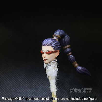 【PRE-ORDER】Premium 1/18 the Night Hunter Vayne Female Head Sculpt Head For 3.75" Figure