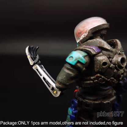 【PRE-ORDER】Handmade 1/18 Metal Robotic Arm Upgrade Weapon Model For 3.75" Figure Accessory
