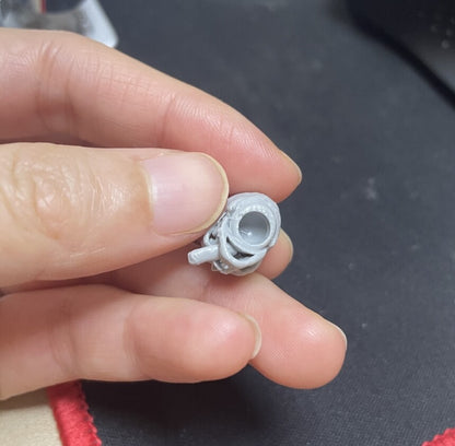 Unpainted 1/18 skull Man Head Sculpt Model For 3.75'' Figure Acid Rain Joytoy