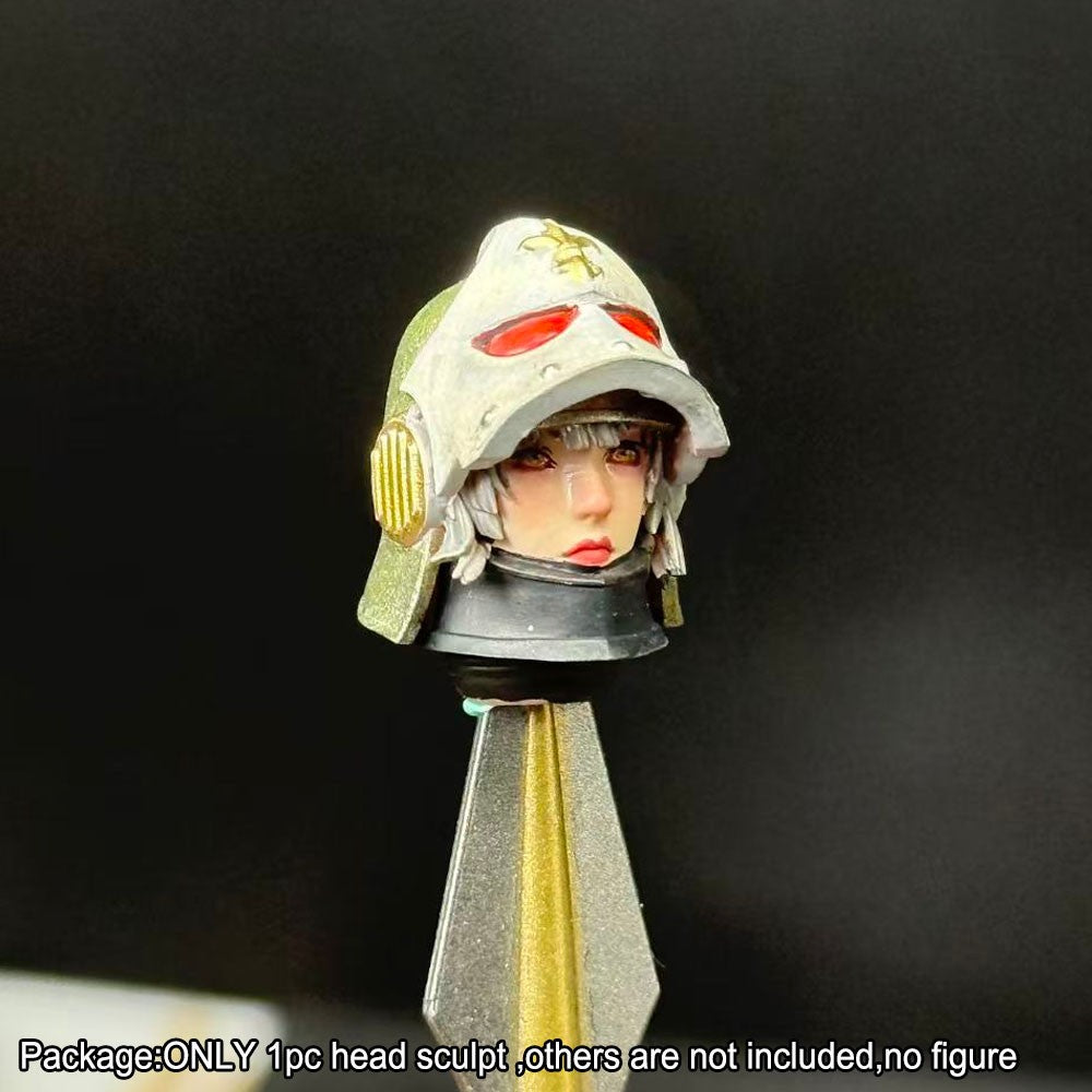 【PRE-ORDER】Premium Painted 1/18 Female Head Sculpt Fit For 3.75" joytoy sister Figure