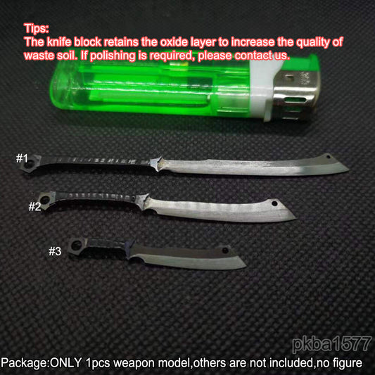 【PRE-ORDER】Handmade 1/18 Cool Metal Sword Weapon Model For Upgrade 3.75" Figure Accessory