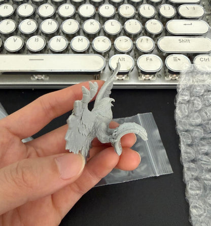 Unpainted 1/18 Eagle w Left Shuolder Armor For 3.75" Acid Rain Joytoy Figure