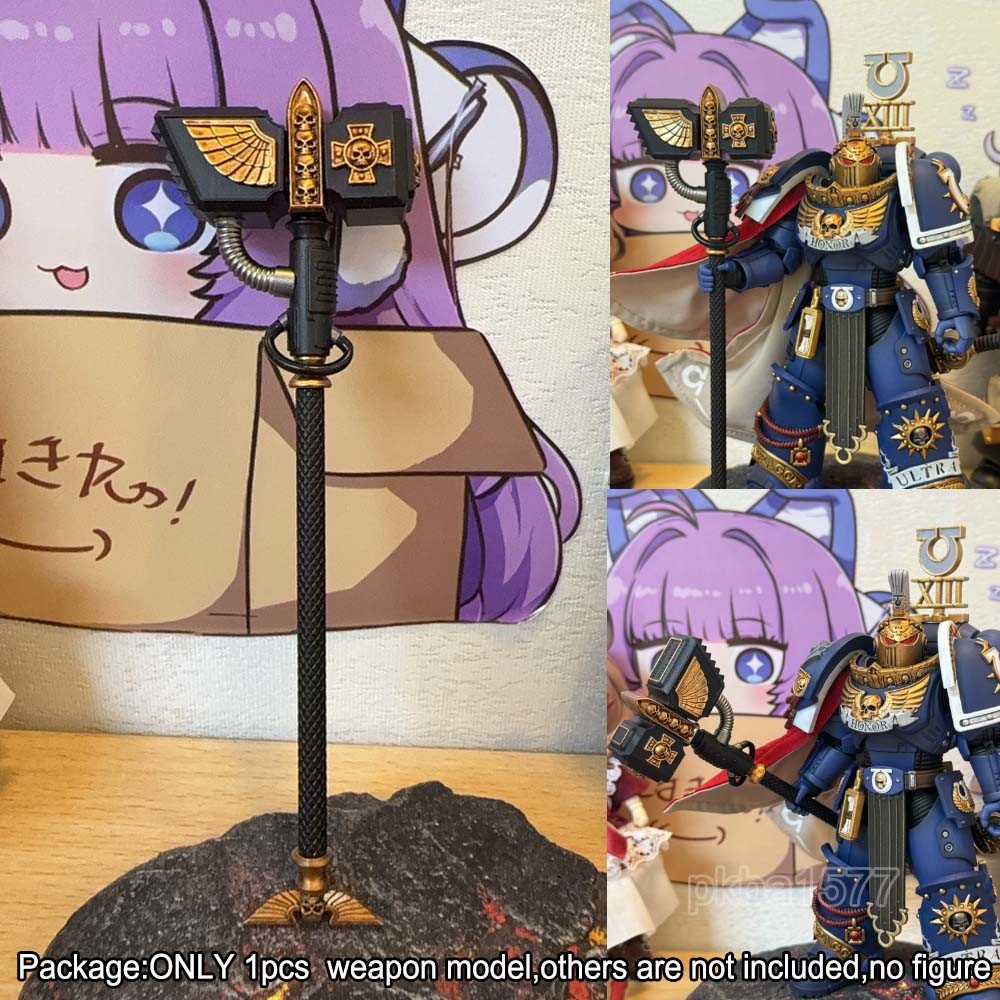 【PRE-ORDER】Premium Painted Hammer Weapon Model For DIY Joytoy Action Figure