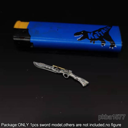 【PRE-ORDER】Handmade 1/18 Metal Gun Sword Weapon Model For 3.75" joytoy bfs Figure Accessory