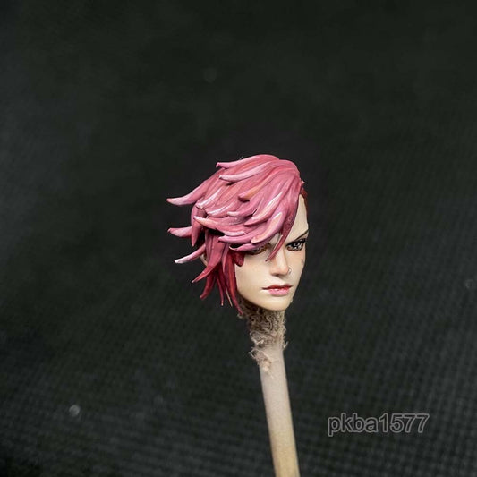 【PRE-ORDER】Premium 1/12 Beauty Female Vi Head Sculpt Soldier Head For 6" Romankey x Cowl