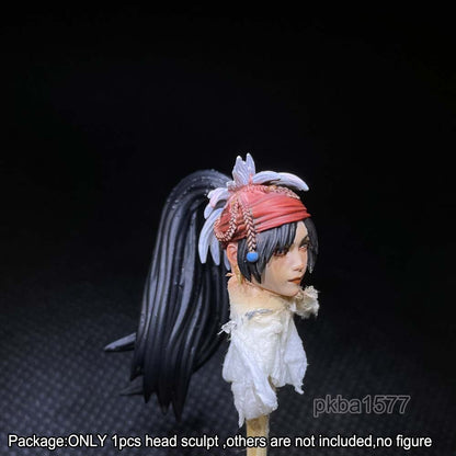 【PRE-ORDER】Premium 1/18 Female Beauty Head Sculpt Soldier Head For 3.75" Joytoy PGV Figure