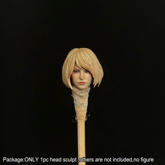 【PRE-ORDER】Premium Hand-painted 1/18 Ashley Female Head Sculpt For DIY 3.75" Action Figure