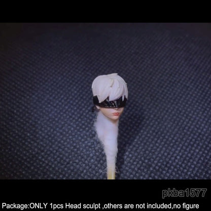 【PRE-ORDER】Premium 1/18 No.9 Type S Head Sculpt Blindfold Female Girl Head For 3.75" Figure