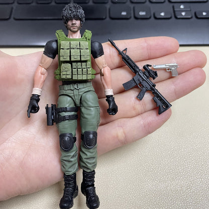 【PRE-ORDER】 Premium 1/18 3.75" Carlos Oliveira Action Figure Man Boy Xmas Gift