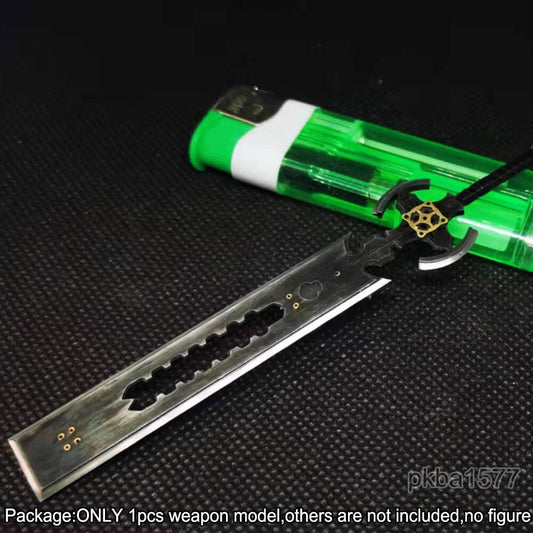 【PRE-ORDER】Handmade 1/18 Metal Big Sword Upgrade Weapon Model For 3.75" Figure Accessory