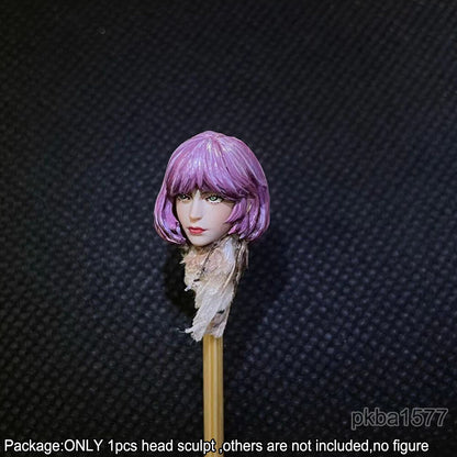 【PRE-ORDER】NEW Premium 1/18 Beauty Soldier Head Sculpt Female Girl Head For 3.75" Figure