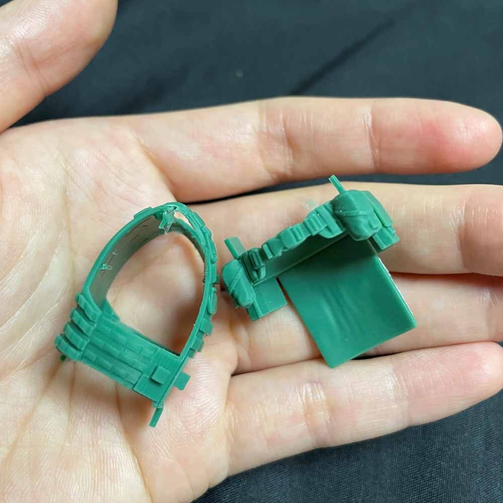 Unpainted1/18 Scale Vest Body Armor with waist belt For 3.75" Action Figure