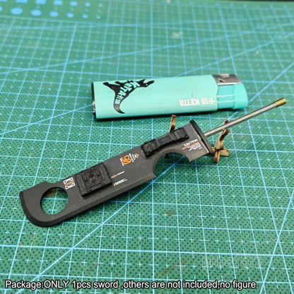 【PRE-ORDER】Handmade 1/18 Metal Cyberpunk Knife Weapon For 3.75" Acid Rain Joytoy bfs Figure