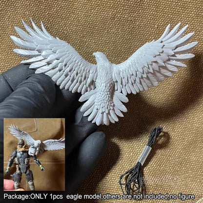 Unpainted 1/18 Eagle w Left Shuolder Armor For 3.75" Acid Rain Joytoy Figure